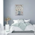 thumbnail image 6 of Farmhouse Flower Bathroom Wall Art Rustic Country Floral Hummingbird Pictures Motivational Canvas Print Painting Farmhouse Decor Floral Framed Artwork for Bedroom Bathroom Living Room 12"x16", 6 of 6