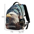 thumbnail image 3 of ALAZA An Eagle Backpack Elementary School Bag Bookbag Travel Rucksack, 3 of 7