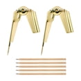 thumbnail image 1 of Rongfmy Pencil Compass and Scriber Engineer Gifts Sturdy Woodworking Compass Scriber 2 Scriber, 1 of 9