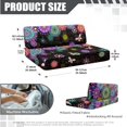 thumbnail image 3 of SCRAWLGOD Boho Mandala Butterfly Print RV Dinette Cushions Covers Non Slip 2 Piece Set RV Dinette Booth Seat Slipcover Stretch Anti Dust Camper Booth Cushion Slipcover, 3 of 8