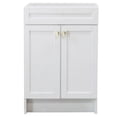 thumbnail image 3 of 23 in. Single Sink Foldable Vanity Cabinet , White Finish, 3 of 6