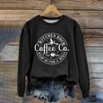 thumbnail image 2 of EHQJNJ Sweatshirts à Col Bénitier pour Femmes Plus Mode Féminine Manches Longues Col Rond Grande Taille Imprimé Mode Féminine Sweatshirts Sweatshirts pour Femmes Coupe Ample Graphique, 2 of 4