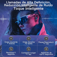 thumbnail image 5 of Audífonos Bluetooth 5.3 Tws Gamer Baja Latencia Auriculares Belug, Negro, 5 of 5