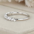 thumbnail image 4 of Eclet Jewels 1.4 Ct Marquise Cut Diamond Rings - White Gold Over 14K Rings - Bezel Set Engagement Diamond Ring - Gorgeous Anniversary Gifts for Women's - Multi-Stone Stacking Engagement Rings for Her, 4 of 9