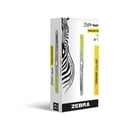 thumbnail image 1 of Rotulador de tinta líquida Zazzle de Zebra Pen, amarillo, paquete de 12, 1 of 5