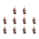 thumbnail image 1 of Adorno de perro de dibujos animados Colgante acrílico navideño Suministros para fiestas en el hogar (D-1), 1 of 2
