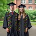 thumbnail image 7 of Fuzoiu Mardi Gras1 Print Graduation Sash,Graduation Stole,Unisex Adult Graduation Stole Shawl 91" Long,for Academic Commencements Shawl-Sharp Corner, 7 of 7