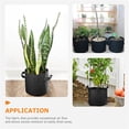 thumbnail image 2 of 5pcs Indoor Planting Pouch Vegetable Planting Bag Thickened Nursery Bag, 2 of 8