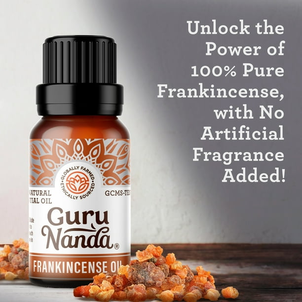 GuruNanda Pure & Natural Frankincense Essential Oil for
