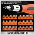 thumbnail image 3 of 124-Piece Magnetic Screwdriver Set with Plastic Racking, Precision Tools for  & Professional Use, 3 of 8