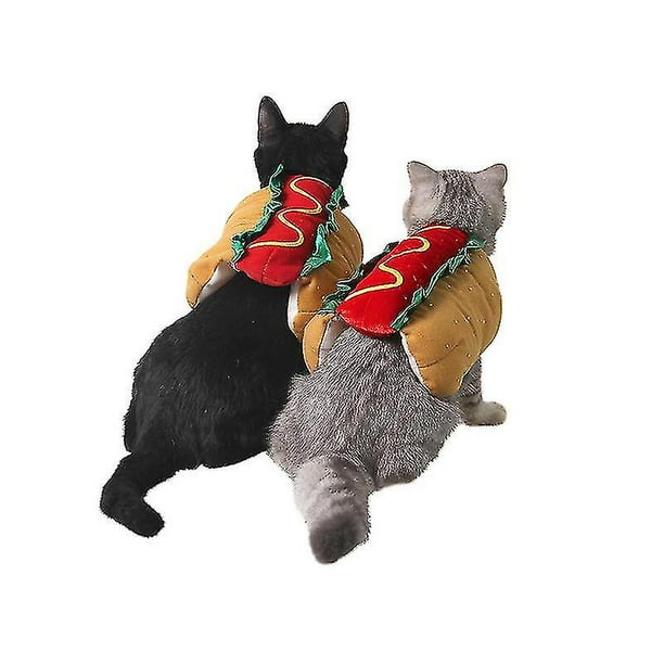 Hot dog shop and hamburger costume