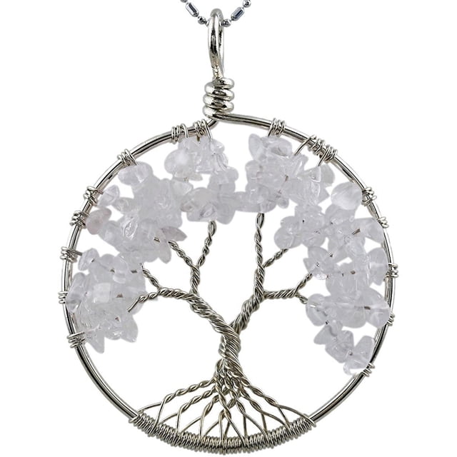Arbre de Vie en Cristal Pierre Concassée Naturelle