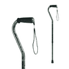 Carex Offset Adjustable Designer Walking Cane for All Occasions, Green, 250 lb Weight Capacity
