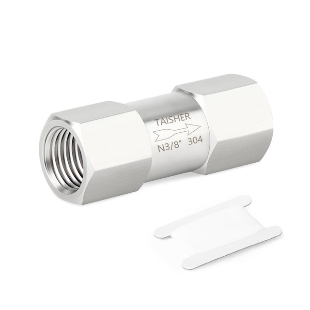 Válvula de retención TAISHER 304 de acero inoxidable 3/8 NPT hembra