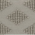 thumbnail image 6 of Mina Victory Life Styles Woven Diamonds 12"X20" Lt Grey Indoor Throw Pillow, 6 of 6