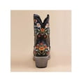 thumbnail image 4 of Fangasis Women Short Bootie Cool Ankle Boot Chunky Boots Playing Casual Winter Shoes Black 5, 4 of 8