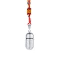 thumbnail image 2 of de cenizas para hombres, joyería de cineraria cineraria cineraria de cremación que Pueden abrir, joyería religiosa, pastillero, colgante de cápsula , ACERO Fernando collar de oración, 2 of 7