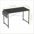 thumbnail image 3 of . Computer Desk with Non-Woven Storage Bag Office Work Desk for Small Spaces Writing Study Industry Modern Table for Bedroom Home Office, 3 of 9