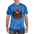 thumbnail image 2 of Wild Bobby, Dragon Sitting on Skull, Pop Culture, Tie-Dye Tees, Spiral Royal, Medium, 2 of 3
