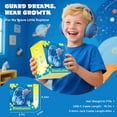 thumbnail image 7 of Nova1Pro Kids Wireless Active Noise Cancelling Headphones, Bluetooth 5.4, 40H Playtime, Volume Limited 75/85/94dB, Type-C Fast Charging, Mic, Foldable for School/Travel/Airplane, Blue, 7 of 7