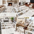thumbnail image 6 of Area Rug 72×108in, Sweet Home Cotton Butterfly Floor Carpet Living Room Rug, Vintage Bottle on Wood Non-Slip Welcome Mat Indoor Rugs for Bedroom Dining Room, 6 of 9