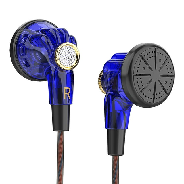 QKZ In-ear Wired Earphones Monitor Headphones HIFI Professional Level Polymer