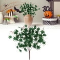 thumbnail image 2 of Artificial Maple Leaves Branches, Ongmies Artificial Maple Bundle – Autumn Simulation Leaves for Dining Table & Fall Home Decor, Fall Decor, 2 of 8