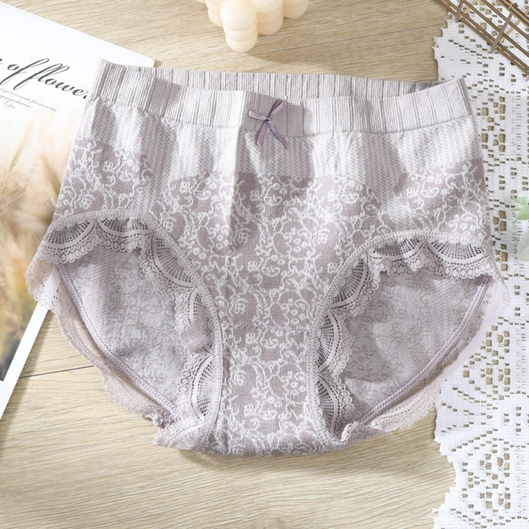 FY24 Valentine's Day New Year Deals! Itsun Briefs for Women,Women's Pima  Cotton Panties - Comfortable Seamless Underwear for Women Purple 6（M）