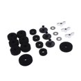 thumbnail image 3 of Practical Drum Set Cymbal Felts+Sleeves+Wing Nuts+Washers Set for Hi-Hat Cymbal Stand Accessories, 3 of 5
