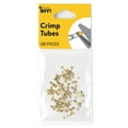 thumbnail image 2 of Cousin DIY Gold Crimp Tube Beads, 100 Pieces, 2mm, Unisex for Adults, 2 of 7