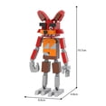 thumbnail image 3 of Creativo juego muñeca MOC bloques de construcción niños montaje de bricolaje conjunto modelo de ornamento de oso de juguete, para los niños, 3 of 7