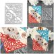 thumbnail image 2 of Vintage Triangular Shape Die Cut Metal Embossing Cutting Dies Stencils For Scrapbooking Card Making Journal Photo Album, 2 of 5