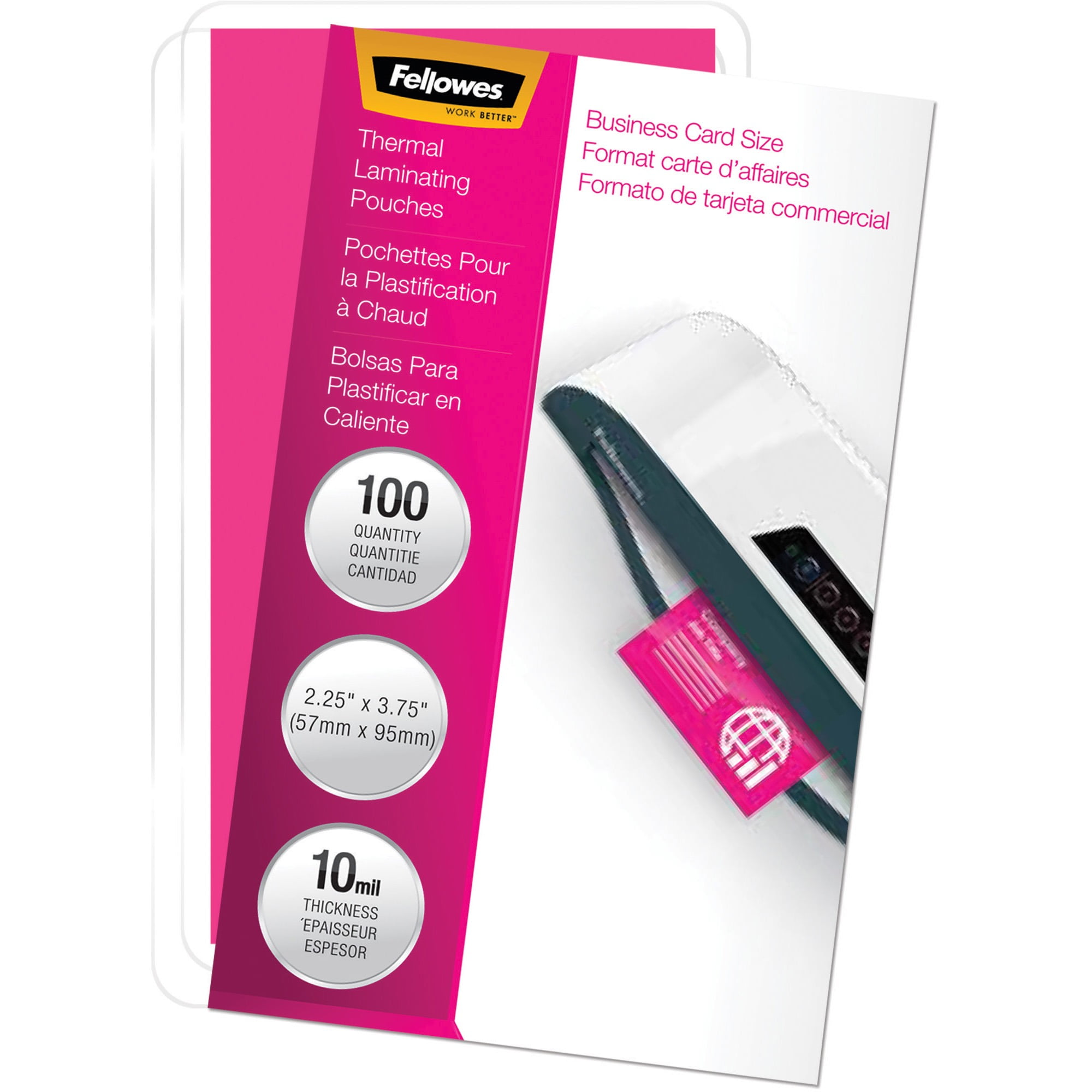 UNV84622 3 Mil Clear Letter Size Thermal Laminating Pouches 9 X 11.5 Qty 1000 