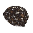 thumbnail image 2 of KLL Pirate Skulls Winter Fall Beanie Knit Hats for Men & Women - Warm & Soft Stylish Toboggan Caps for Cold Weather, 2 of 6