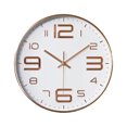 thumbnail image 1 of Reloj de pared analógico silencioso con pilas para aula, escuela, oficina, dormitorio, cocina, sala de estar, decoración, 1 of 6