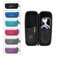 thumbnail image 2 of KAKOWELY Portable Stethoscope Case in Purple Made of Durable EVA Material with Builtin Net Pouch for Convenient Storage Compact Size,11.22"X4.33"X2.56", 2 of 4