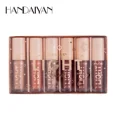 thumbnail image 3 of HANDAIYAN 6 Color Liquid Lipstick Set Shine Gloss Moisturizing Non Stick Long-Wearing Waterproof Lipstick Gift Set 3.5ml*6, 3 of 5