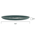 thumbnail image 3 of Mainstays 10.5 inch Round Plastic Etched Halloween Haunted House Plate, Teal, 3 of 7