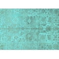 thumbnail image 1 of Ahgly Company Indoor Rectangle Oriental Light Blue Traditional Area Rugs, 8' x 10', 1 of 4