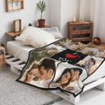 thumbnail image 5 of Custom Blanket with Picture for Couples, Personalized Flannel Throw Blankets,Custom Gifts for Girlfriend Boyfriend Her Him Wife Husband Birthday Blankets, 5 of 5