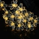 thumbnail image 4 of Encendiendo 50LED 9.5m Solar Cherry Blossom String Light Lámpara decorativa (blanco cálido) Wdftyju Para estrenar, 4 of 9