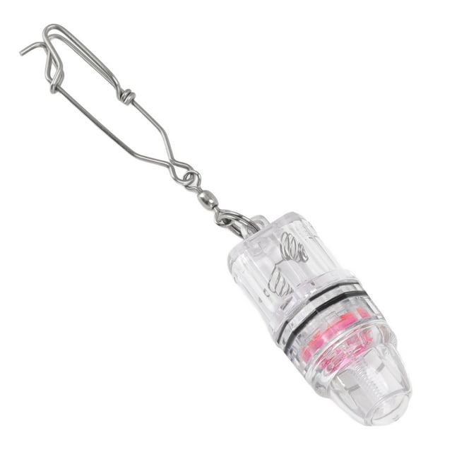 Lure Fish Attracting Indicator Underwater Deep Drop LED Fish Lure Light with Metal Reinforced Large Pin Hook for Fishing Tool