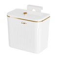 thumbnail image 3 of Garbage Can Rubbish Container Storage Bucket Wall Mounted Kitchen Counter Compost Bin , S S, 3 of 8