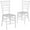White, variant on Flash Furniture Hercules Series Adult Size Resin Stacking Chiavari Chairs, Set of 2, White