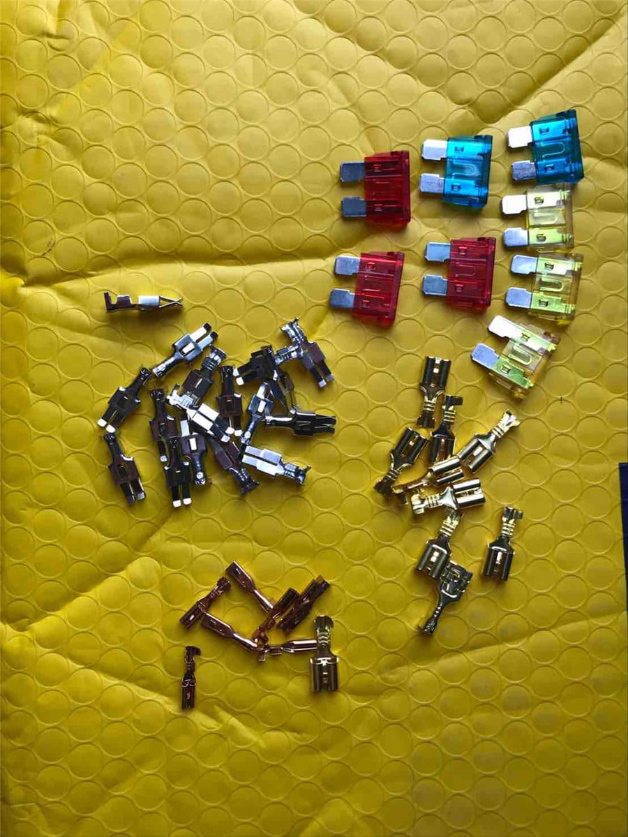 2Way Fuse Box Block Holder For 12V Automotive Marine with 2 Relays 8