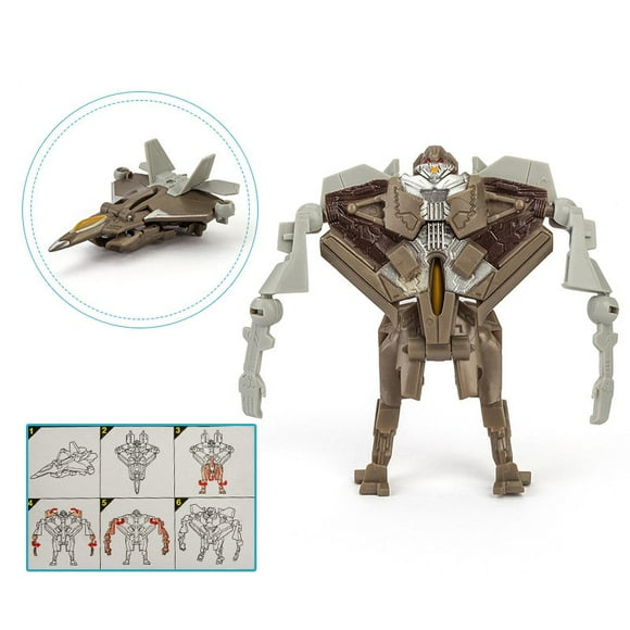 Amyove Kids Mini Optimus Prime Bumblebee Transformers Robot Toys Kid Megatron Ratchet Mirage Transformer Model Toy Car Boy Children Transform Robots Cars Kidstoy Birthday Gift for Boys
