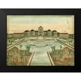 thumbnail image 2 of Vision Studio 14x12 Black Modern Framed Museum Art Print Titled - Garden Design III, 2 of 5