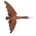 thumbnail image 1 of Muñeco de peluche de cisne para niños, adorno colgante de techo para decoración de habitación de bebé. marrón, 1 of 3