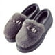 thumbnail image 5 of Zapatos de algodón Zapatos de mujer Otoño e invierno Zapatillas de algodón con forro polar cálido Zapatos de piel Estilo coreano Zapatillas bajas planas sin cordones, 5 of 5