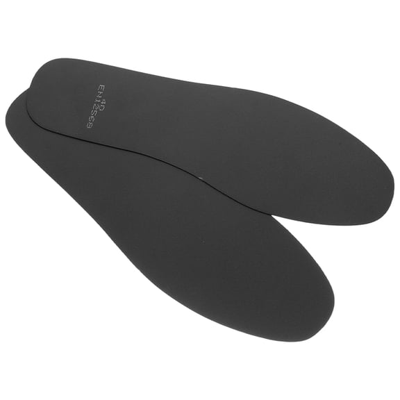 IBASETOY 1 Pair of Puncture Resistant Insoles for Shoe Accessories Black Daily Walking